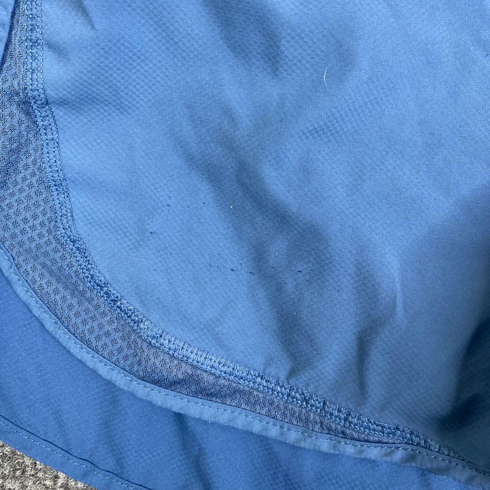 Patagonia Womens Strider Running Shorts Blue Size Medium Athletic Gym Training - Picture 2 of 9